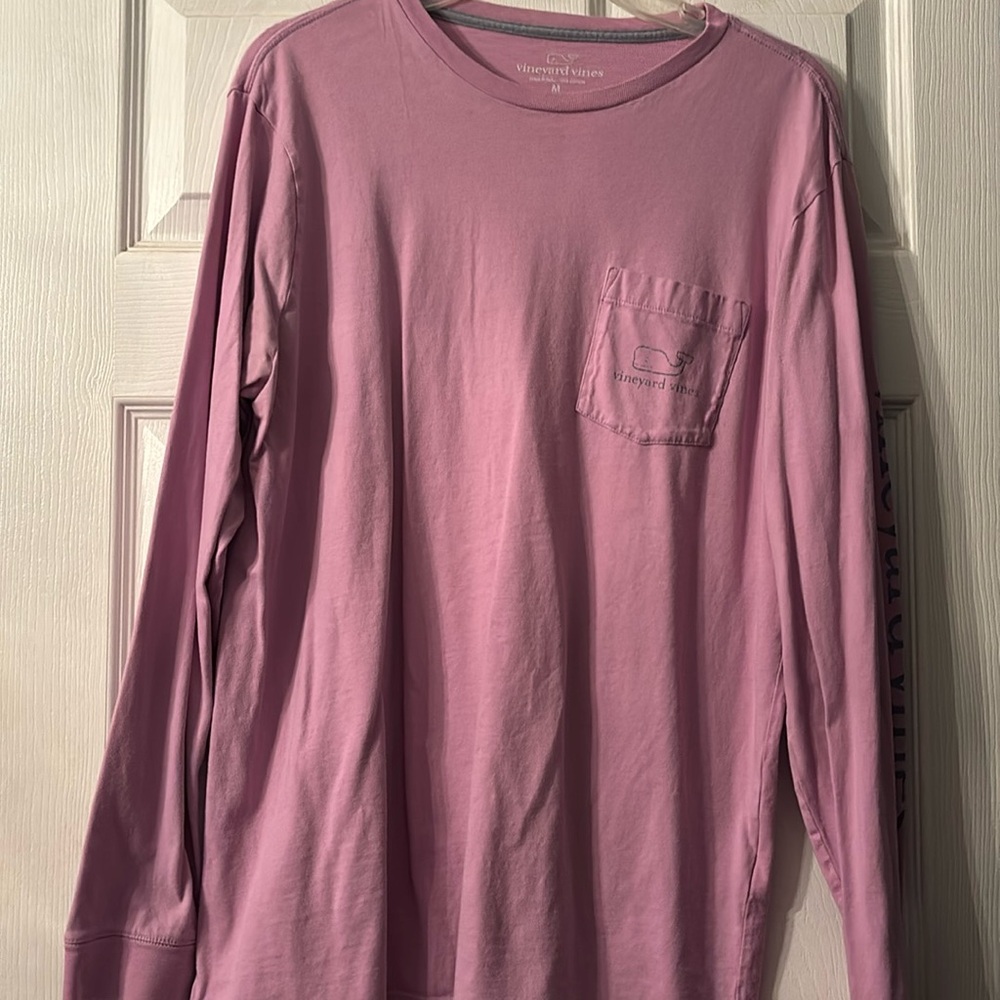 Vineyard vines purple long sleeve top.